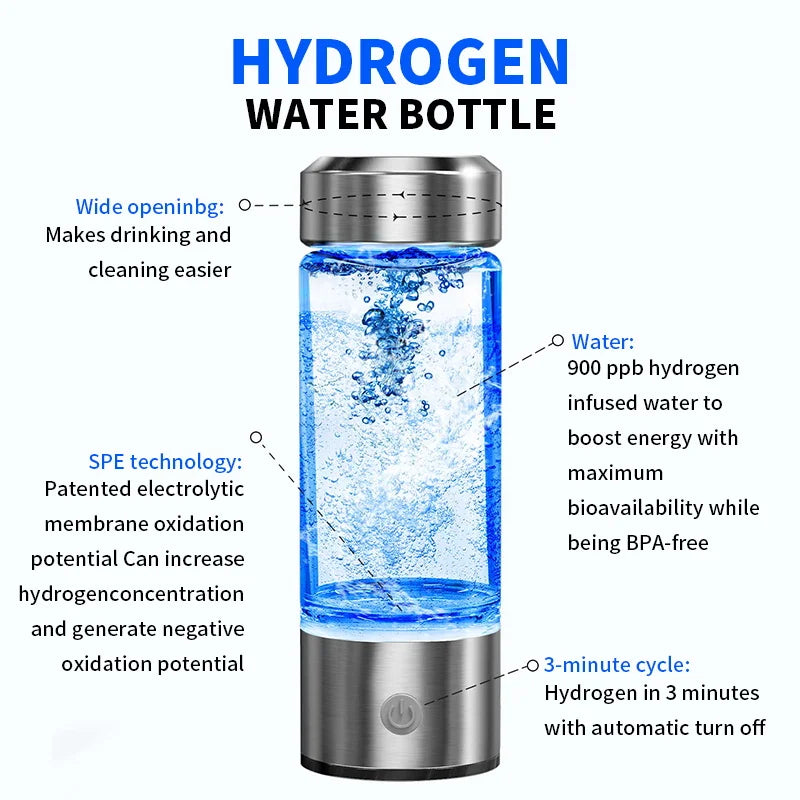 420ml Electric Hydrogen Rich Water Generator