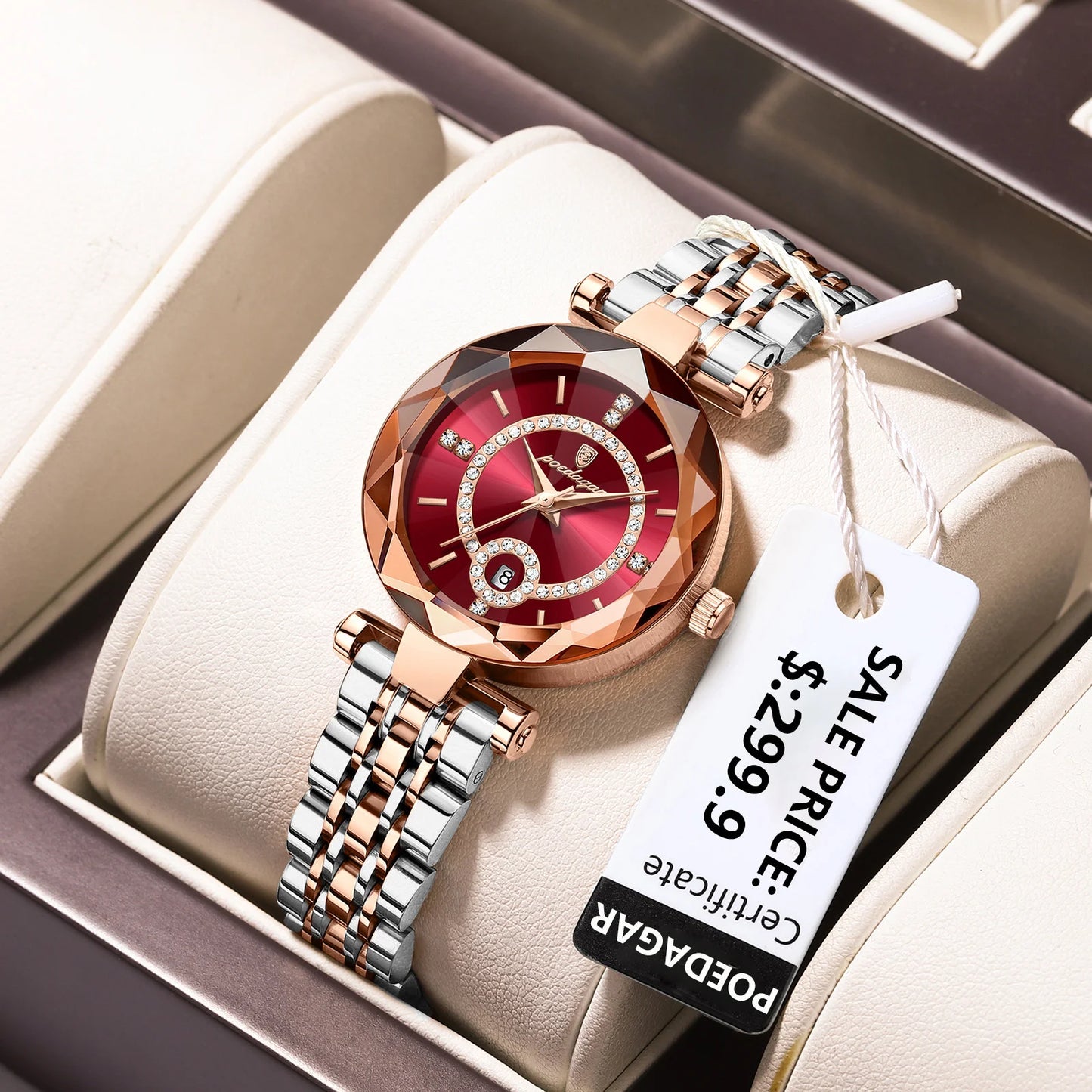 Luxury Stainless Steel Women Watch