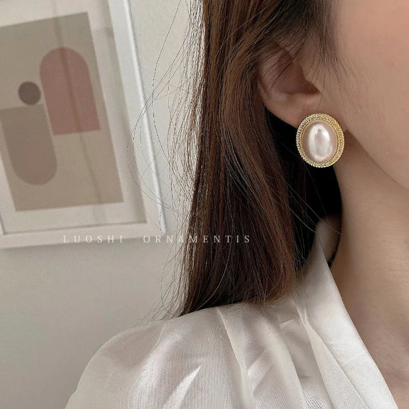 Bow Heart Shape Elegant Lady Ear Ring