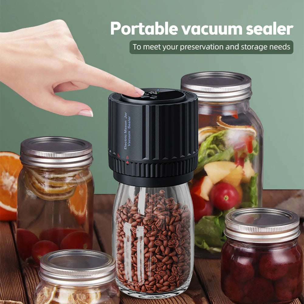 Electric Mason Jar Vacuum Sealer